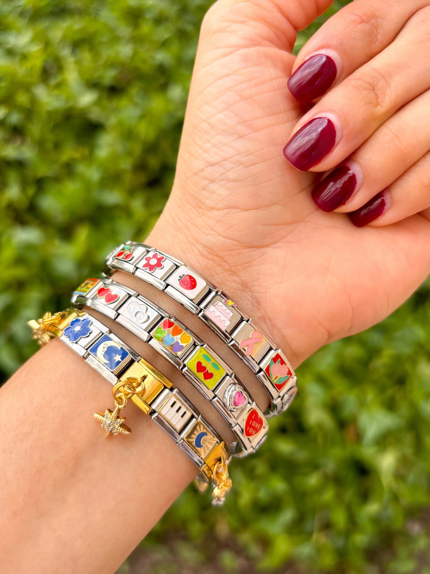 Brazalete Italiano Silver