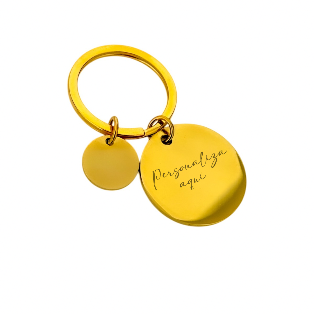 LLAVERO PERSONALIZADO CIRCULAR