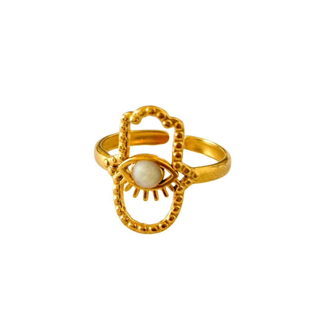 Anillo Mano de Fátima