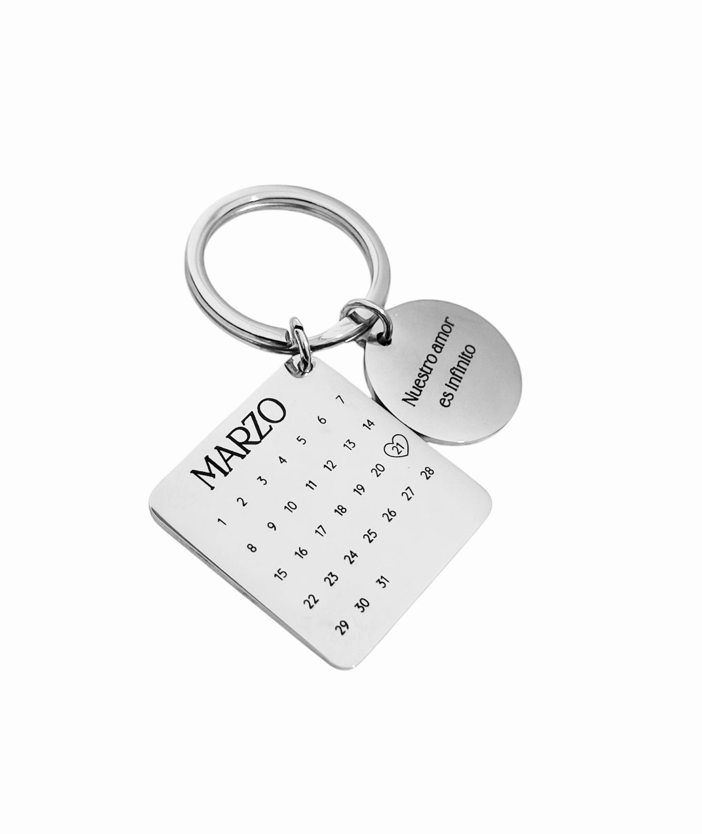 LLAVERO PERSONALIZADO CALENDARIO