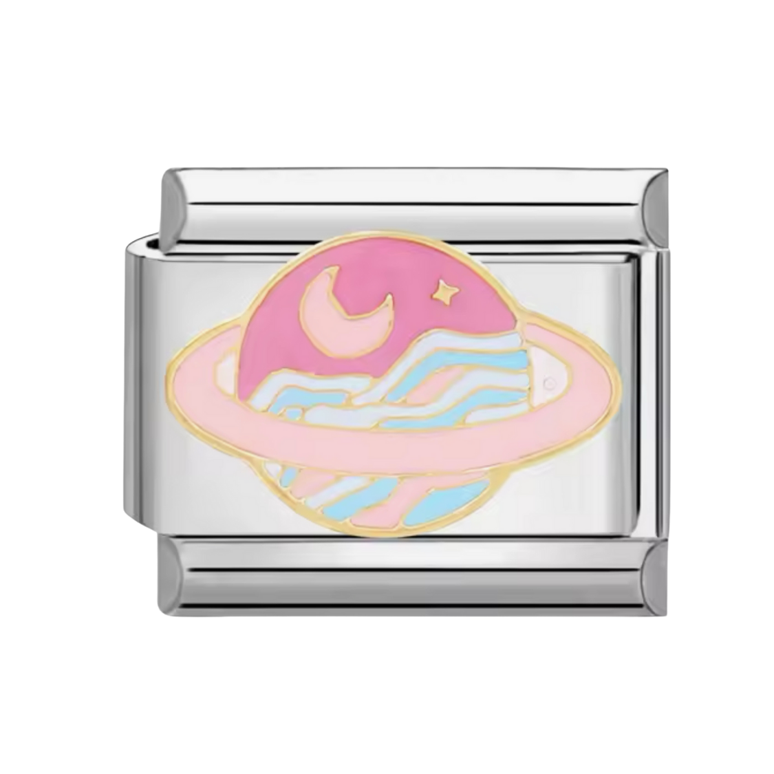 Charm Planeta rosa