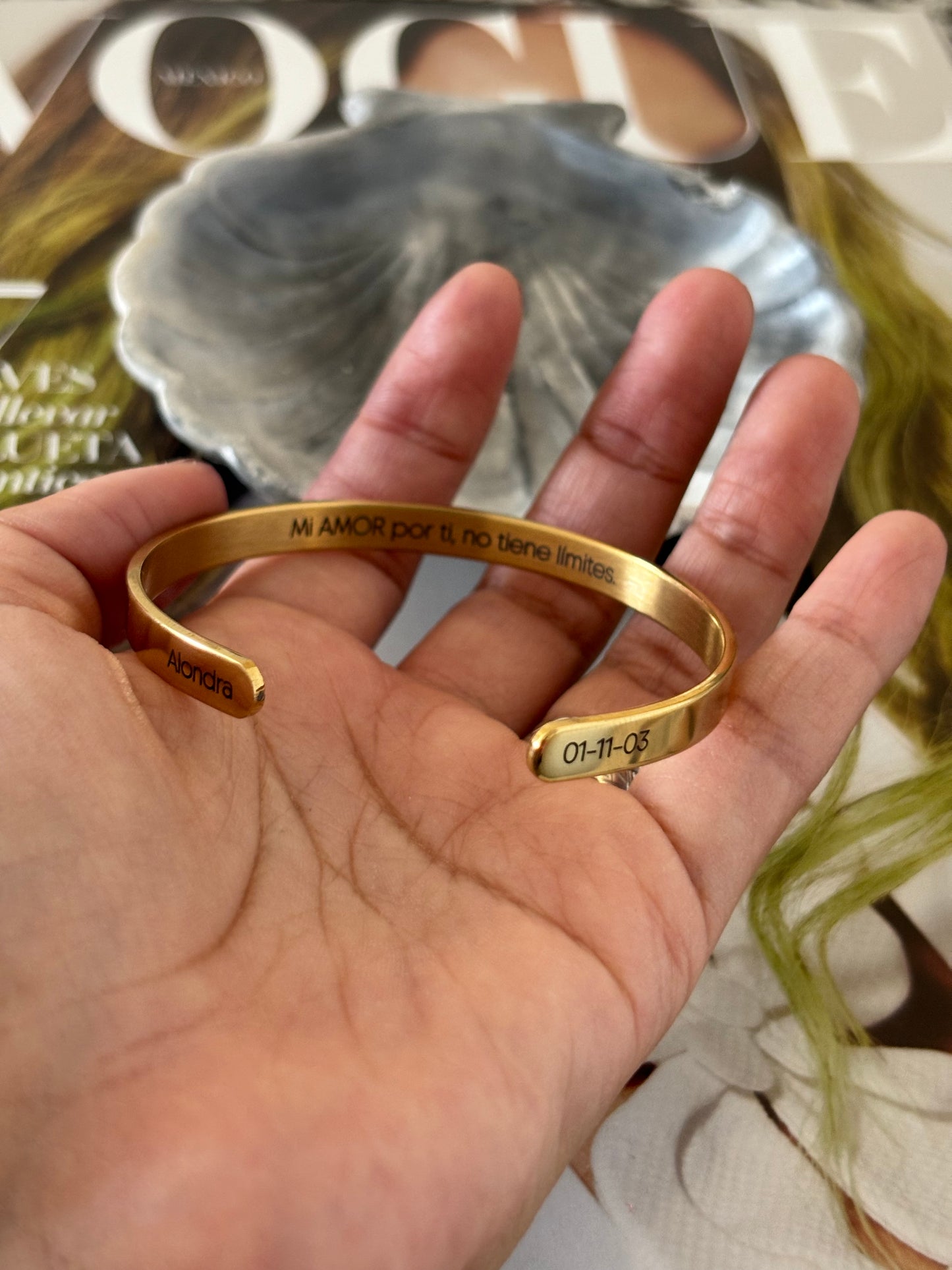 Brazalete personalizado